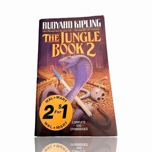 Rudyard Kipling The Jungle Book 2 Paperback Complete Unabridged English